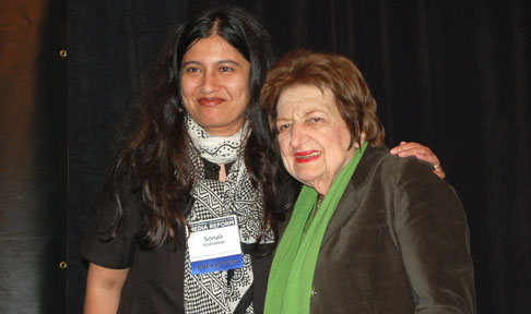 Sonali Kolhatkor, Afghan Women's Mission and KPFK and Helen Thomas, Hearst Newspaper